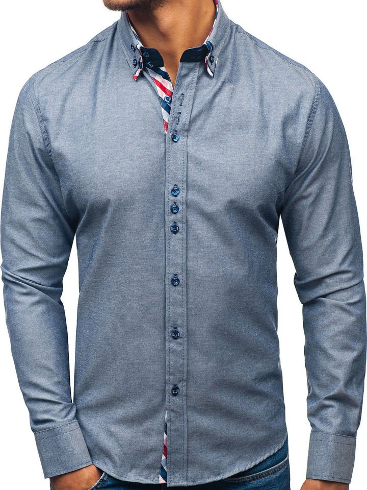 chemise grise homme