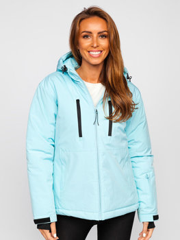 Blouson de sport d'hiver pour femme bleu clair Bolf HH012A