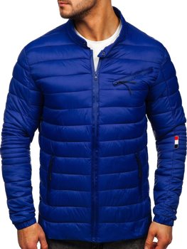 Blouson de transition bleu foncé pour homme Bolf M13006