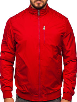 Blouson de transition rouge pour homme Bolf 1907-1