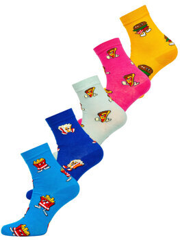 Femme Chaussettes Multicolore Bolf WQ7625-5P 5 PACK