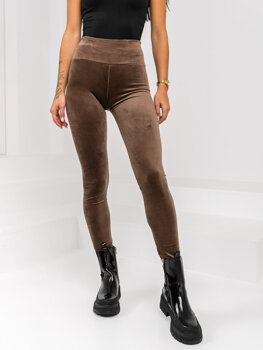 Femme Legging en velours Chocolat Bolf W5232