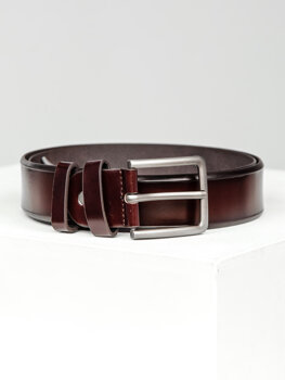 Homme Ceinture en cuir Marron Bolf 831-3