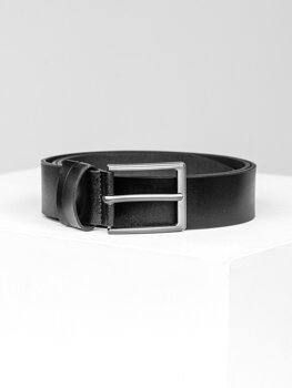 Homme Ceinture en cuir Noir Bolf 831