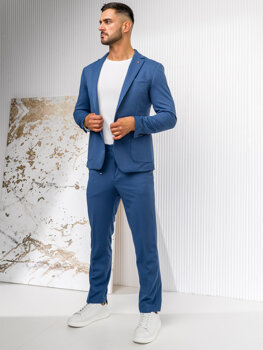 Homme Costume casual Bleu Bolf 13