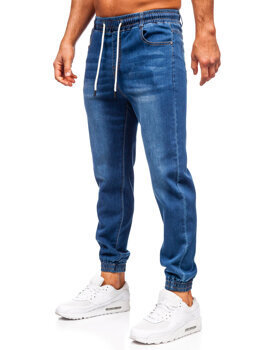 Homme Pantalon de jogging en jean Blue Bolf 8155