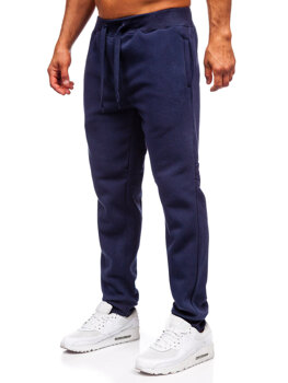 Homme Pantalon de jogging épais Bleu foncé Bolf MS002