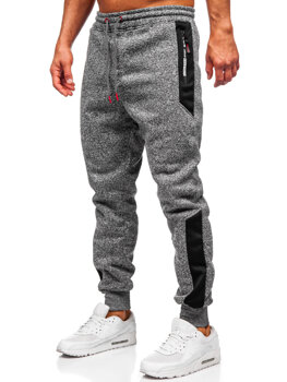 Homme Pantalon jogger chaud Anthracite Bolf Q1100