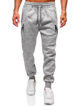 Homme Pantalon jogger chaud Gris Bolf Q1104