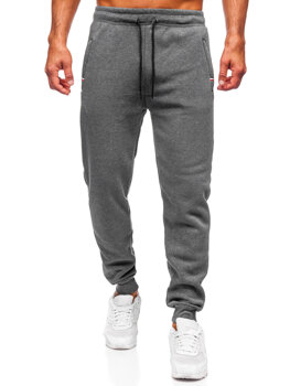 Homme Pantalon jogger épais Anthracite Bolf JX6217