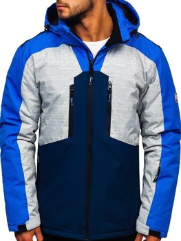 Le blouson de ski pour homme bleu Bolf 1340