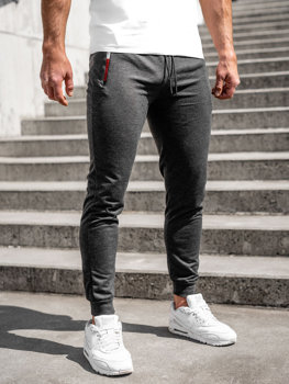 Le pantalon jogger de sport pour homme graphite Bolf JX5007A