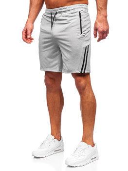 Pantalon court de sport pour homme gris Bolf 68057