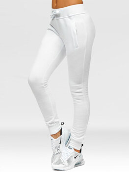 Pantalon de sport pour femme blanc Bolf CK-01