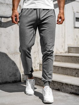 Pantalon jogger pour homme gris Bolf CE006