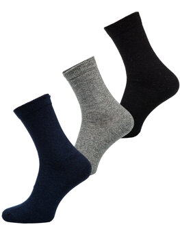 Homme Chaussettes d'hiver Multicolore-1 Bolf M850-3P 3PACK MULTICOLOR-1