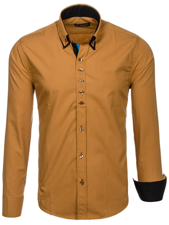 chemise camel