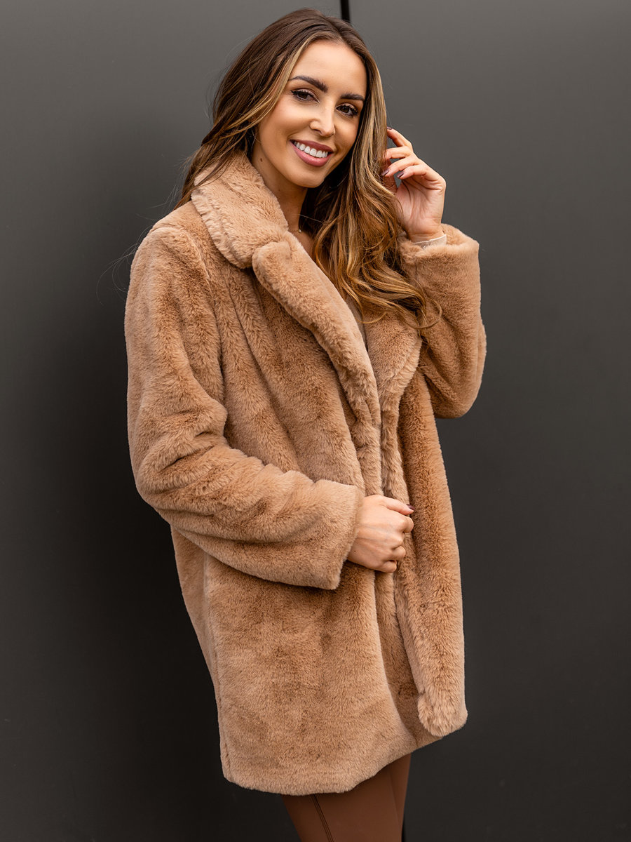 Manteau mouton retailer camel