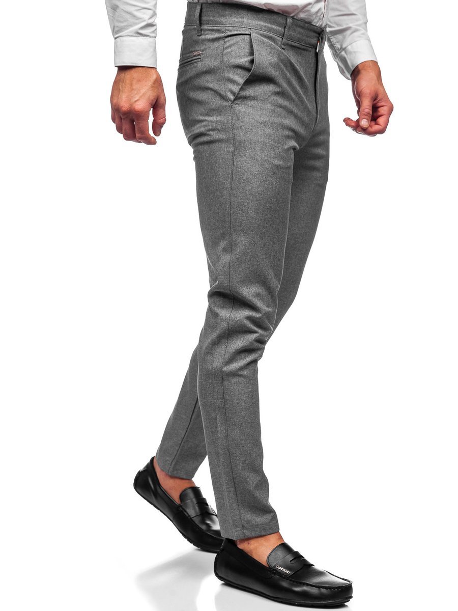 Pantalon chino pour homme gris Bolf 5000-3 GRIS