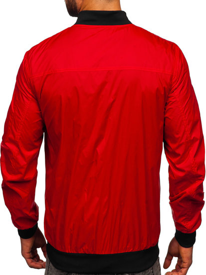 Blouson bomber de transition pour homme rouge Bolf 5M708