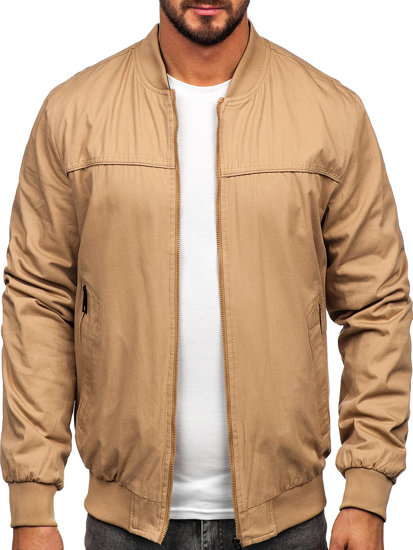 Blouson bomber de transition réversible pour homme camel Bolf 84M3005