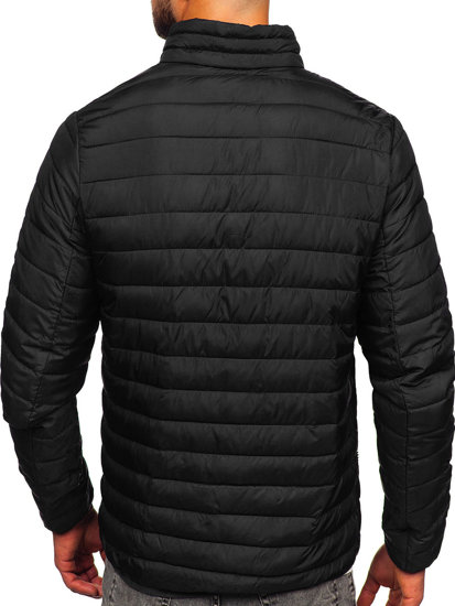 Blouson de transition matelassé pour homme noir Bolf R9002