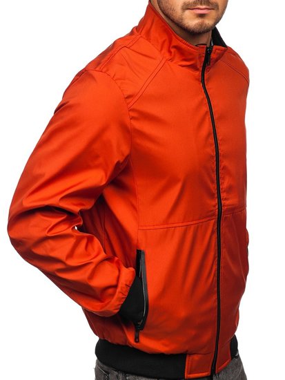 Blouson de transition orange pour homme Bolf 6782    