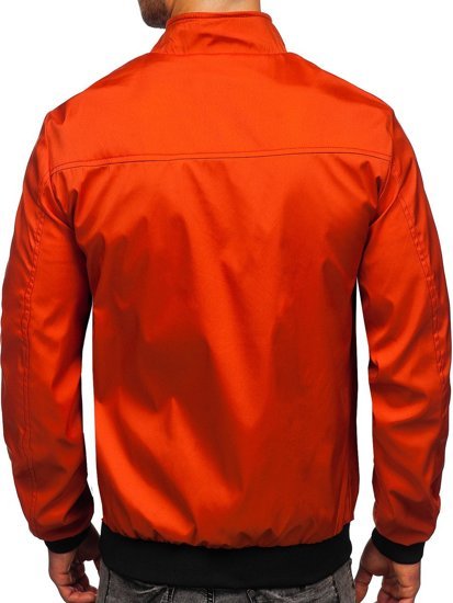 Blouson de transition orange pour homme Bolf 6782    