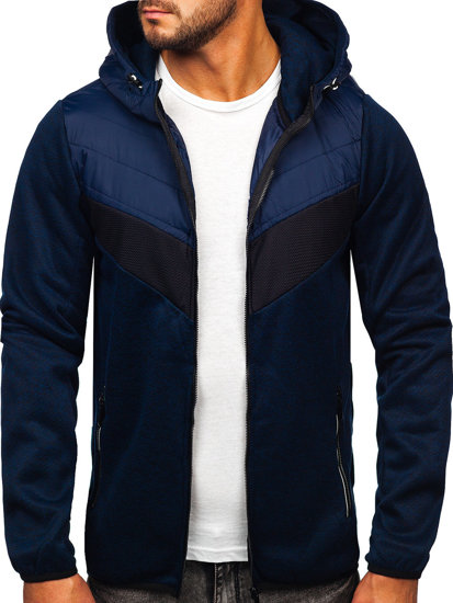 Blouson de transition pour homme bleu foncé Bolf KS2153