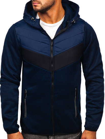 Blouson de transition pour homme bleu foncé Bolf KS2153