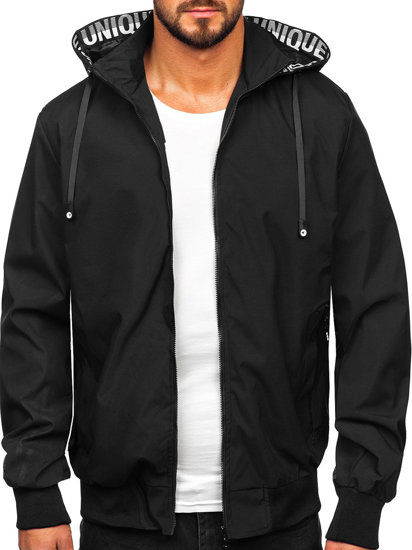 Blouson de transition pour homme noir Bolf 5M3112