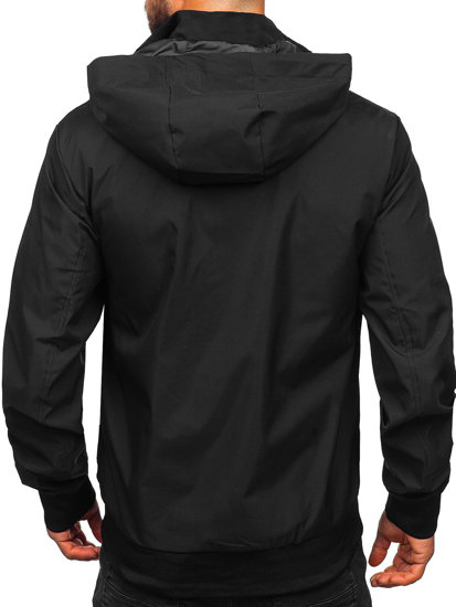 Blouson de transition pour homme noir Bolf 5M3112