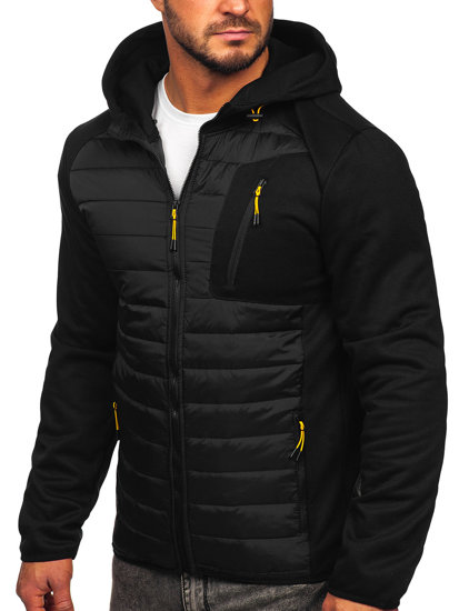 Blouson de transition pour homme noir Bolf KS2150   