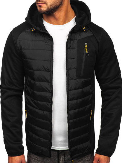 Blouson de transition pour homme noir Bolf KS2150   