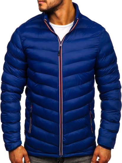 Blouson d'hiver de sport pour homme bleu foncé Bolf SM71