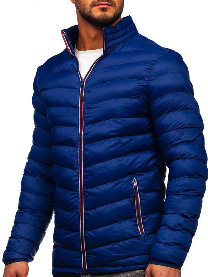 Blouson d'hiver de sport pour homme bleu foncé Bolf SM71