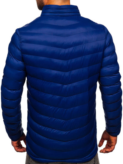 Blouson d'hiver de sport pour homme bleu foncé Bolf SM71