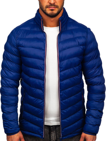 Blouson d'hiver de sport pour homme bleu foncé Bolf SM71