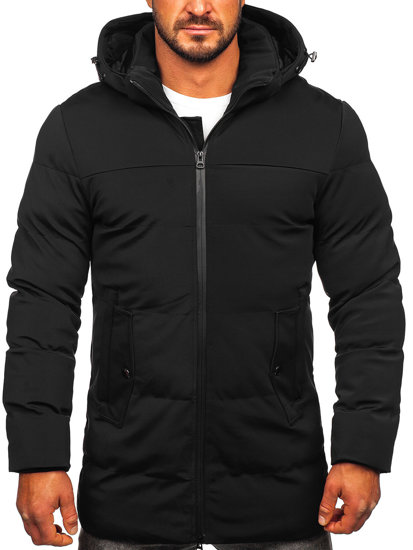 Blouson d'hiver matelassé pour homme noir Bolf 51M2208