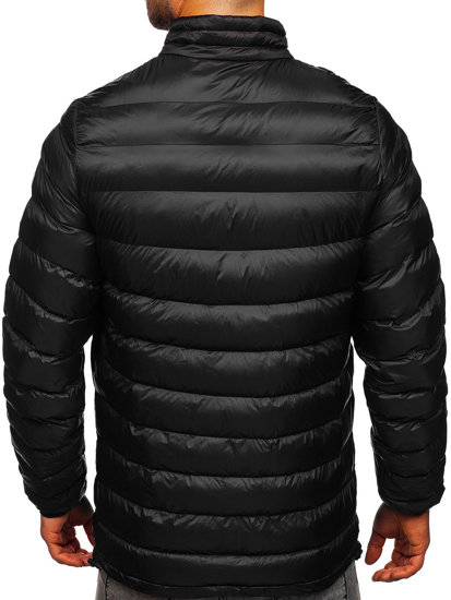 Blouson d'hiver matelassé pour homme noir Bolf 5M515