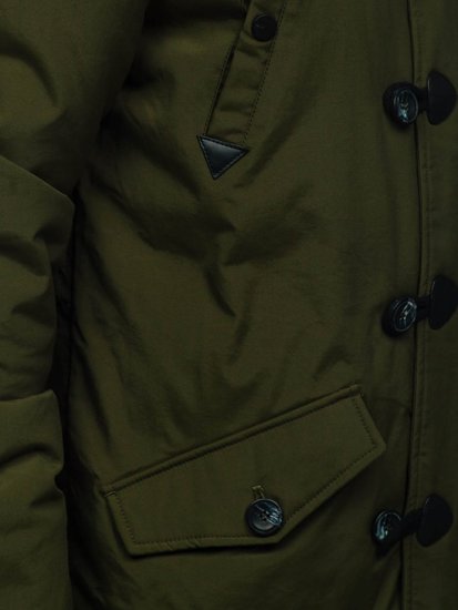 Blouson d'hiver pour homme parka vert Bolf 1888