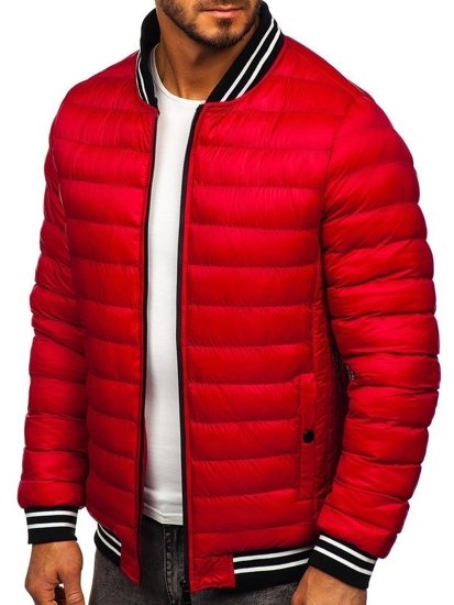 Blouson pour homme d'hiver rouge Bolf 5331  