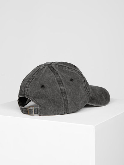 Casquette à visière noire Bolf CZ101