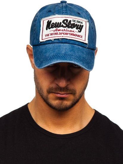 Casquette bleue foncée Bolf CZ59 