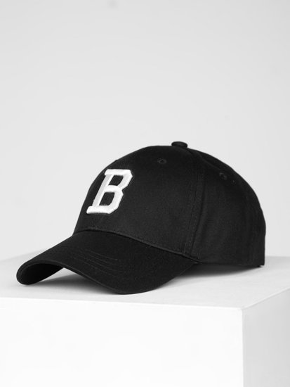 Casquette noire-blanche Bolf CZ07