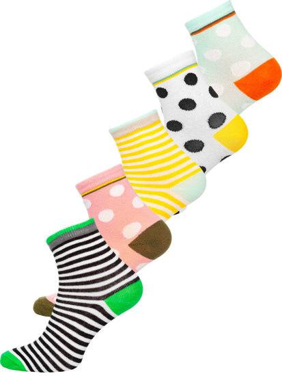 Chaussettes multicolores pour femme Bolf X20349-5P 5 PACK