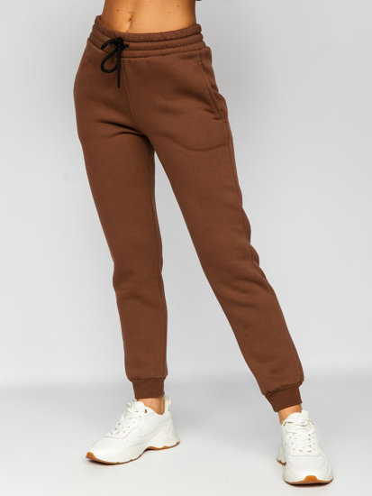 Ensemble de survêtement deux pièces pour femme marron Bolf 8029