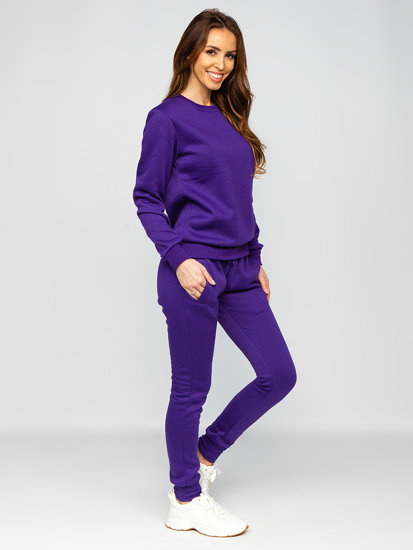 Ensemble de survêtement pour femme violet Bolf 0001   