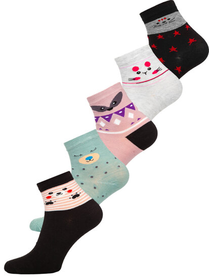 Femme Chaussettes Multicolore Bolf DM66061-5P 5 PACK