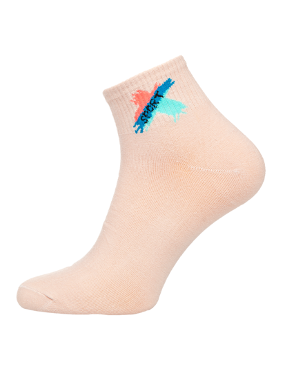 Femme Chaussettes Multicolore Bolf NY0020-5P 5 PACK